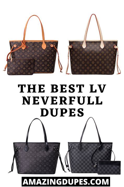 louis vuitton never full dupe|alternative to louis vuitton neverfull.